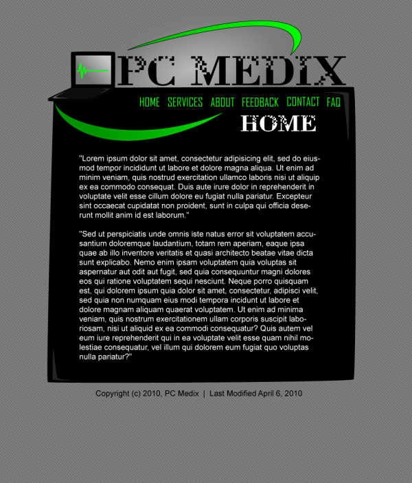 PC Medix Website Design